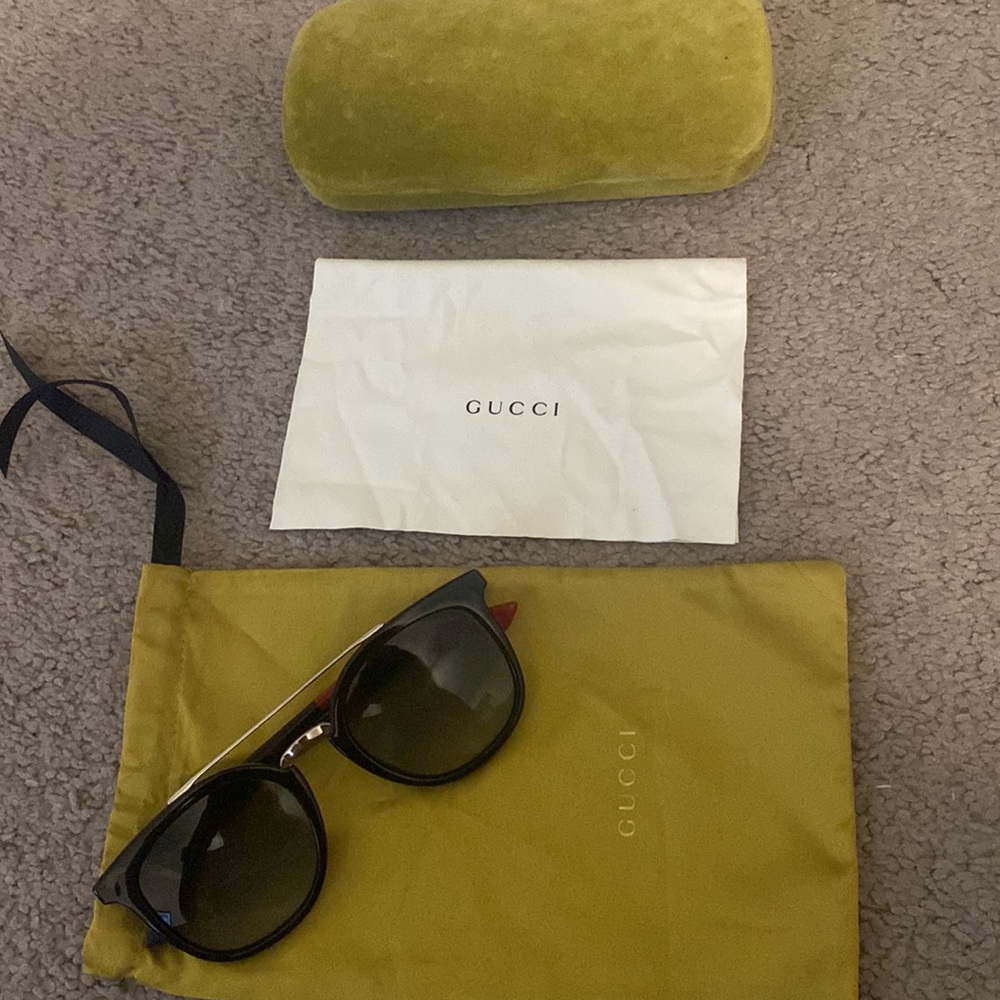 GUCCI - 51mm Square Sunglasses